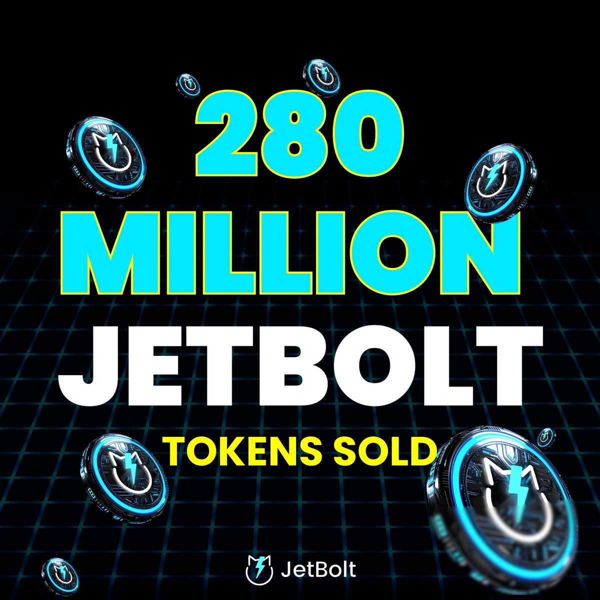 JetBoltOfficial's tweet photo. ⭐️ Milestone Update ⭐️

JetBolt has sold over 280 million tokens! 

Learn more about JetBolt: https://t.co/DoUZvKpedW 

#Crypto #Cryptocurrency #Web3 #CryptoPresale #CryptoNews #Altcoin #Altcoins #CryptoBullRun #Altseason https://t.co/KmjohZv65o