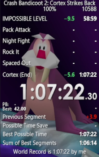 1:07:21 ***

This run is crazy and ends in tragedy... silly mistake... i will 1x