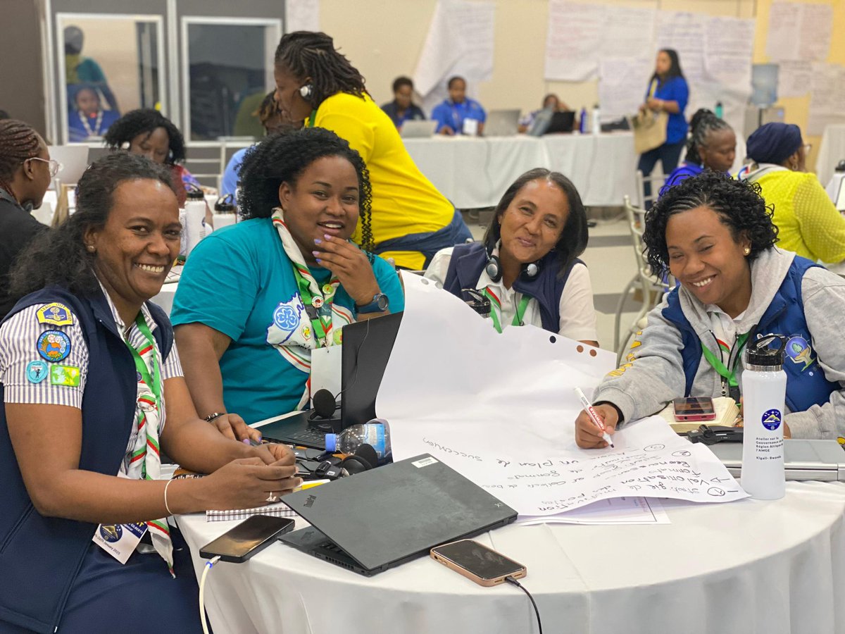 guidesrwanda's tweet photo. Developing girl-centered, engaging programs, enhancing the membership committee's capacity to promote membership and retention, and outlining the appropriate plan for fund mobilization and membership fee collecting are some of the lessons learned today.

#Reco2025
@africa_region https://t.co/MINBGYh5yZ