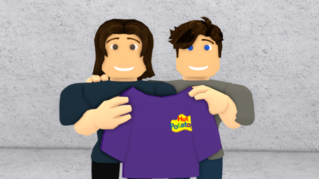 Sadly our purple wiggle Cole has decided to step down as the purple wiggle for Hot Potatoes due to mental health and wanting to pursue his own dreams, and we wish him the best of luck, but don't worry Hot Potatoes isn't ending we welcome Zeke as the new purple wiggle!