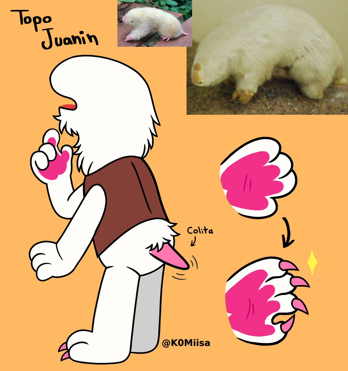 Eh visto que muchos comparan a la especie de Juanin con osos, cabras y hasta castores (supongo que por el capitulo "Que lastima" xd) por lo que es esta ocasión quería dejarles  lo que según yo, se puede comparar al Juanin, y son los topos 🌱

#31minutos