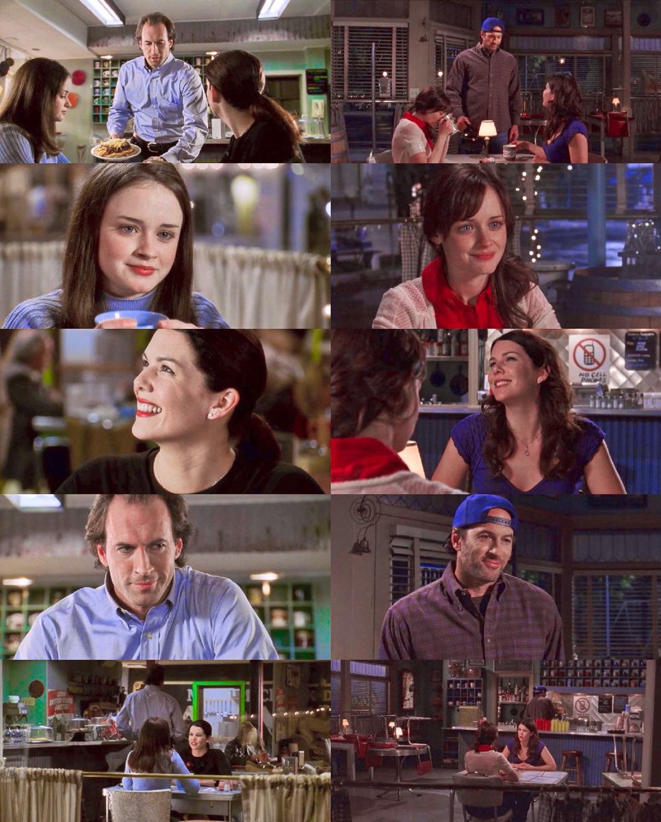 the first                               the last
episode of                          episode of 
gilmore girls                       gilmore girls