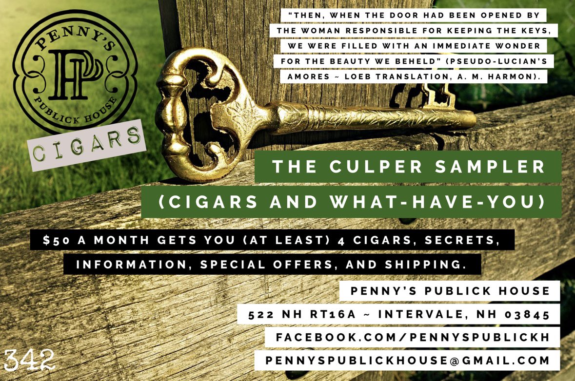 Did you know you can get a secret stash of cigars delivered monthly? Sign up here: buy.stripe.com/dR62bsgVLdz85i…
The inaugural edition gets you lifelong bonuses!