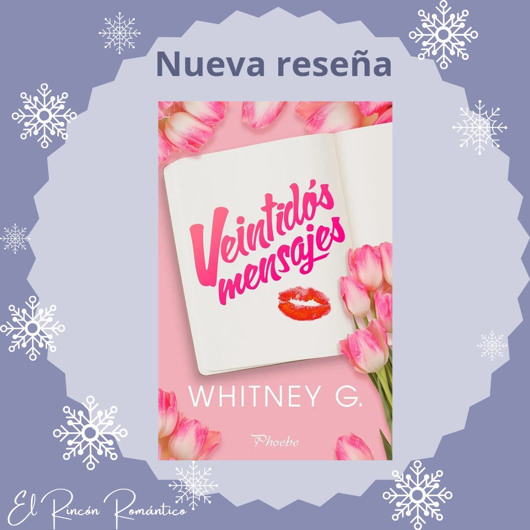 📚 Despedimos el miércoles compartiendo la opinión de Mar G, sobre la novela Veintidós mensajes de Whitney G. 😉
Lee la reseña completa 👉🏻 elrinconromantico.com/romantica-actu…

#reseña
#elrincónromántico #veintidosmensajes #critica #whitneyg #opinionesdelibros #novelaromántica #novelaerótica