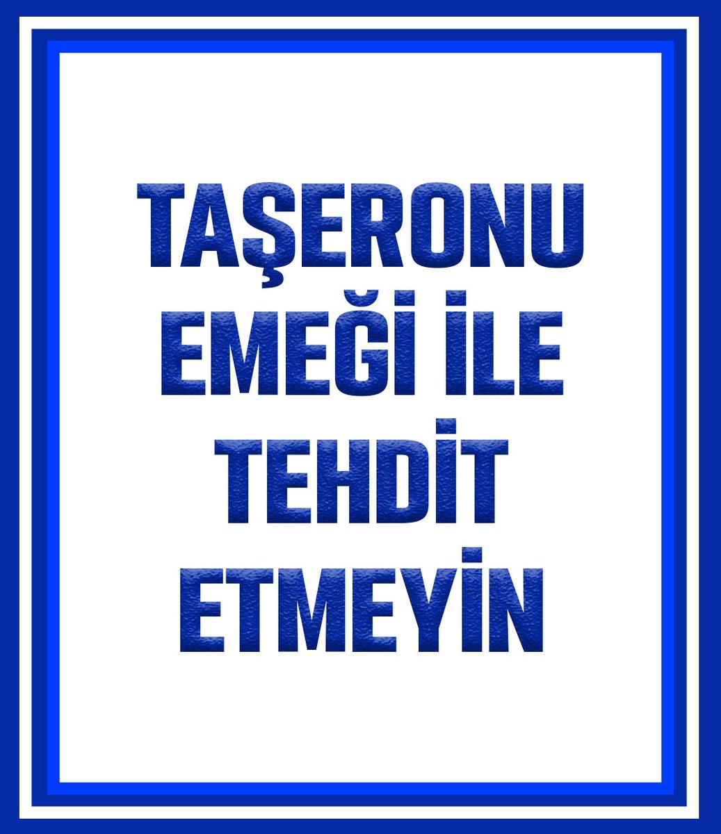 IcyerMerye15676's tweet photo. TaşeronaHakkı Verilmedi

Gelecek güzel yarinlarimiz için 
👇👇
↘️aynı kamuda
↘️eşit şartlarda 
↘️aynı haklarda
↘️devlet güvencesi altında 
↘️çalışmak
↘️biz taşeronlarında hakkı
↘️↘️↘️↘️↘️↘️ https://t.co/WAiI2V2QHk