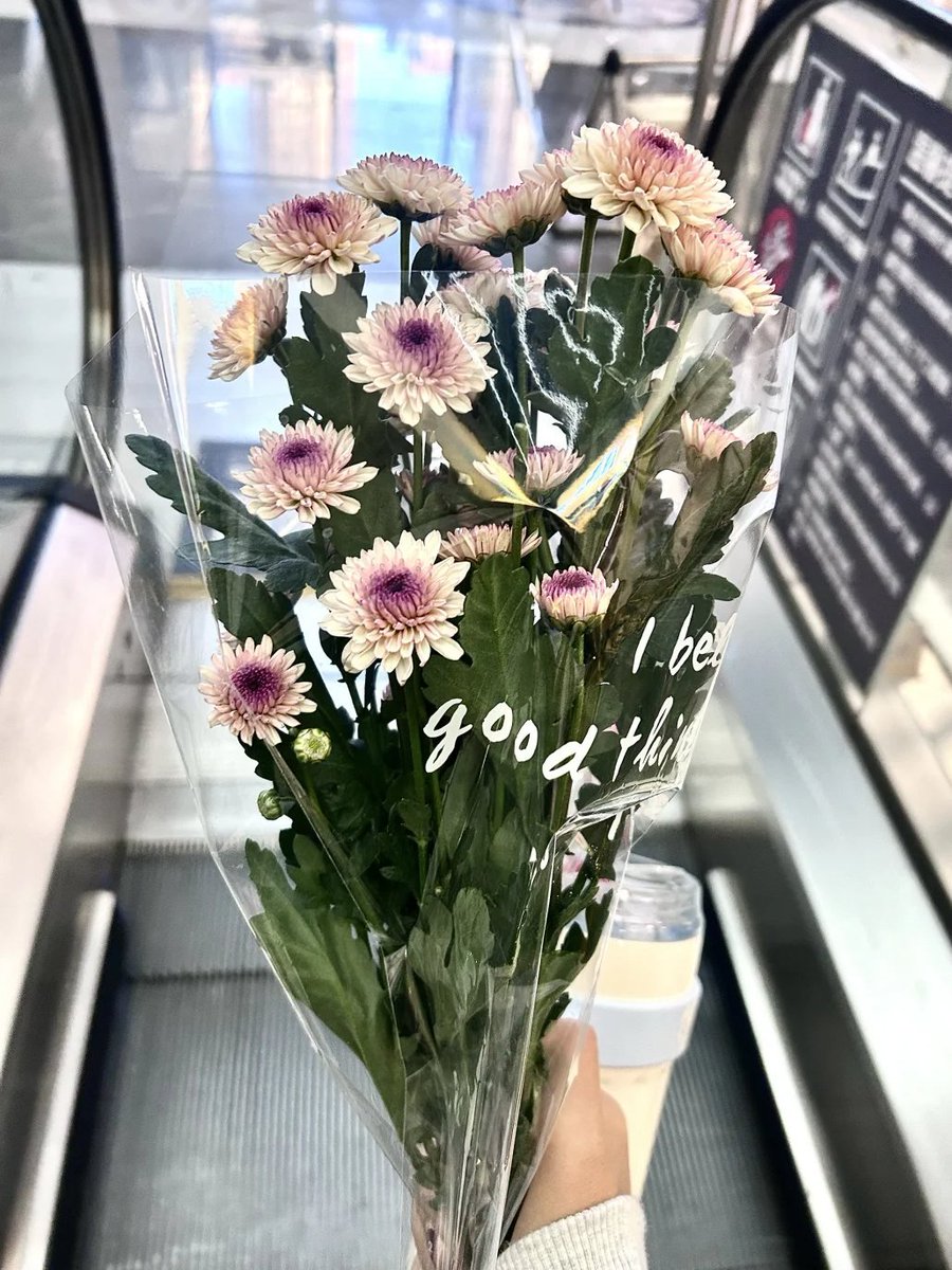 Life needs some little romance, like a bouquet of flowers in your hand. 🌸🌸