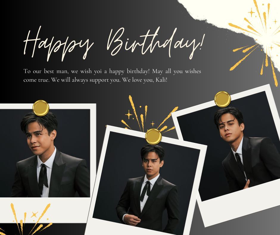 KnaticsOFC's tweet photo. It's a day late but we will never forget to greet you on your very special day. Happy Happy birthday @TheKhalilRamos! 🥳🎉🎂 Wishing you all the best in life and more blessings this year. ++ https://t.co/KP1h4SuSB4