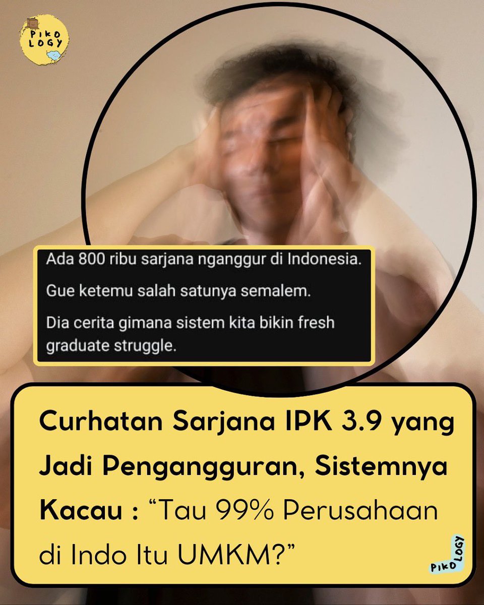 eexxoo_7's tweet image. Ijazah bukan jaminan kerja, Sistem kita yang bermasalah.

–A Thread