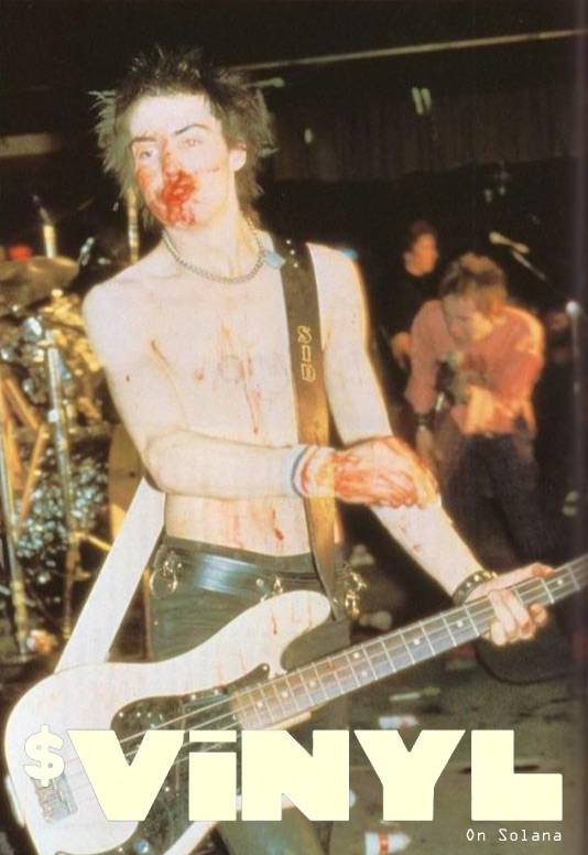 Vinyl_sol's tweet photo. Sid Vicious. Pure attitude. 
Punk rock is raw, real, and unapologetic. No filters, no fluff, no spotify—just pure energy.
#sexpistols $VINYL #skipspotifybuyvinyl #solana https://t.co/iFtVR1W9Iq