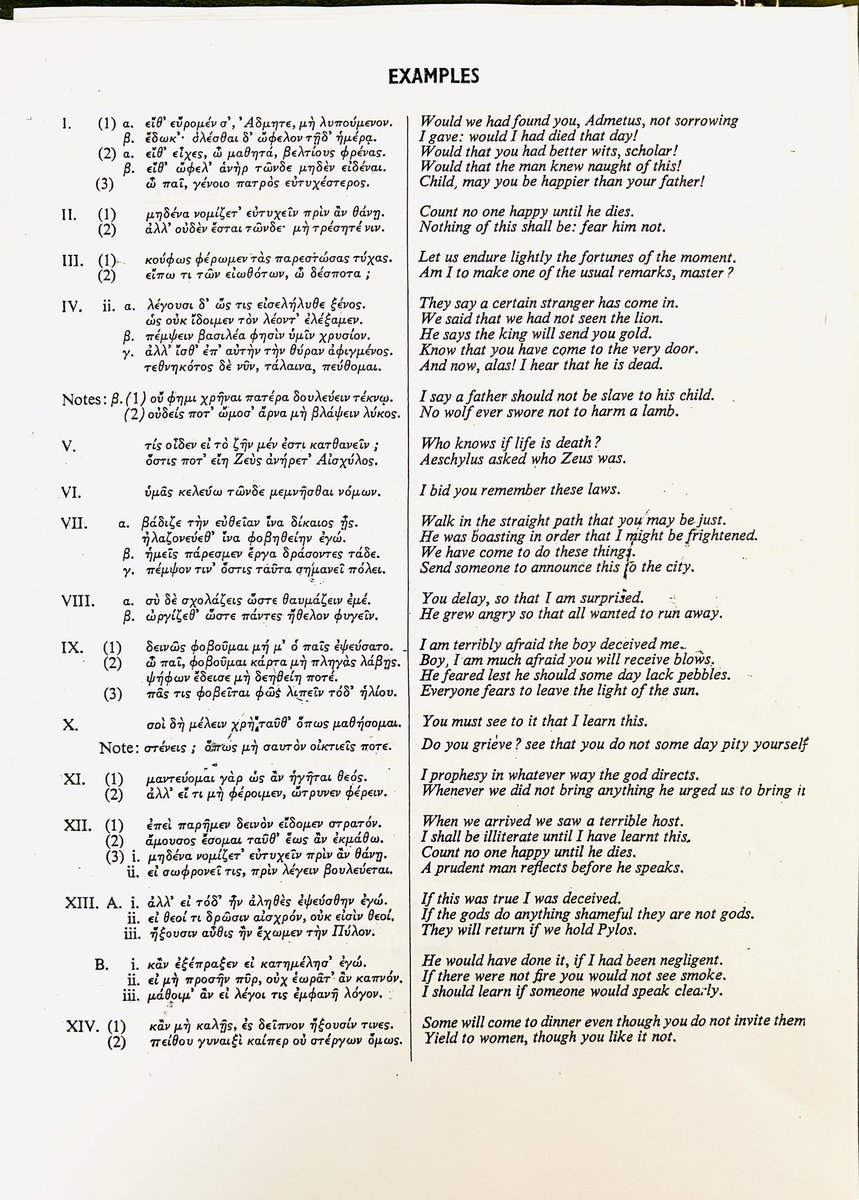 Inspired by the generous example of <a href="/AntigoneJournal/">Antigone Journal</a>, here is a summary of Greek syntax rules in 3 pages with a list of illustrative examples in verse at the end.

Used by generations of Eton schoolboys up to the 1970s, and still worth using as a basis.