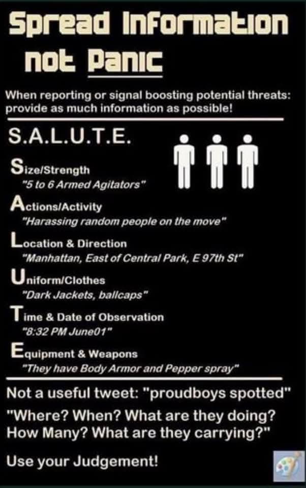 johnniejae's tweet photo. With the raids going on, remember to spread information, not panic. Be specific about what you witness and give folks information so that they can work with to assess their risk. https://t.co/n5r9beX1kE