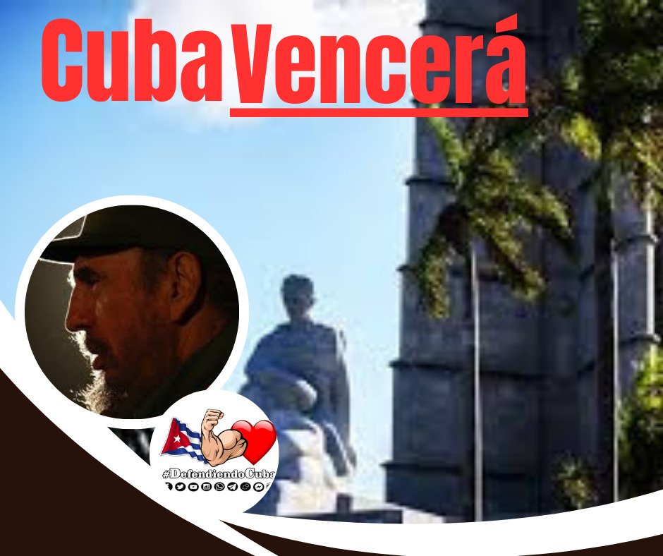 ‼️Aquí prevalece la convicción de que #CubaVencerá ‼️