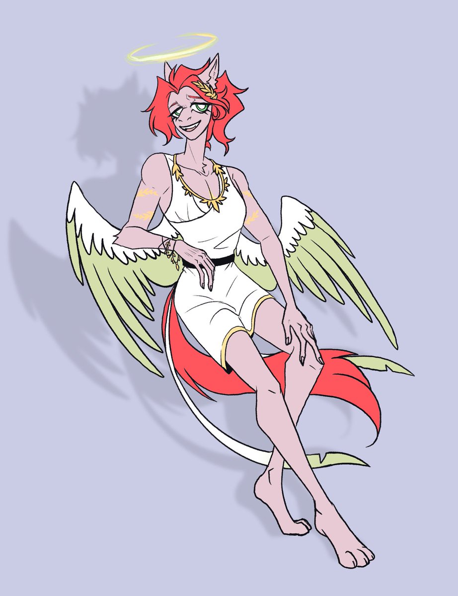 Val_TenTen's tweet image. #Angels #conceptart #art #digitalart #angel #anthro #uriel #ariel