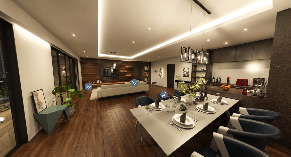 SherpaVR's tweet image. 【360°VRサンプル紹介】
マンションのバーチャルモデルルームです。
360°見てまわることができます！
モデルルームの広告にいかがでしょうか？

コチラから体験して下さい↓
office-3dcg.net/Freseal_Mansio…

#360VR #VR #Metaverse 

先端技術大好きな方募集→sherpa-recruit.jp
