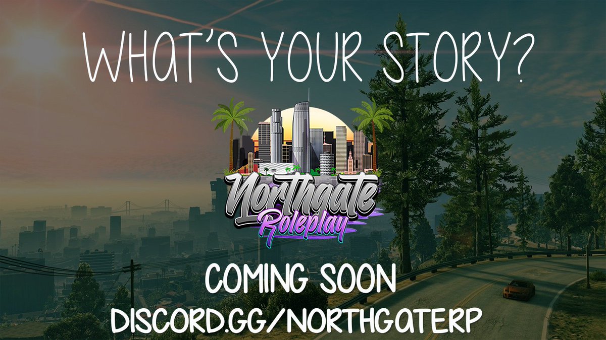 northgate_rp's tweet photo. Opening soon... Join our discord to stay up to date and to gain access to all that we'll offer and more! Free gangs, custom weapons... jobs! We're also looking for EMS, PD, DOJ. What's your story? #fivem #fivemrp #seriousroleplay #northgaterp #newserver https://t.co/hbnr5KjTgm