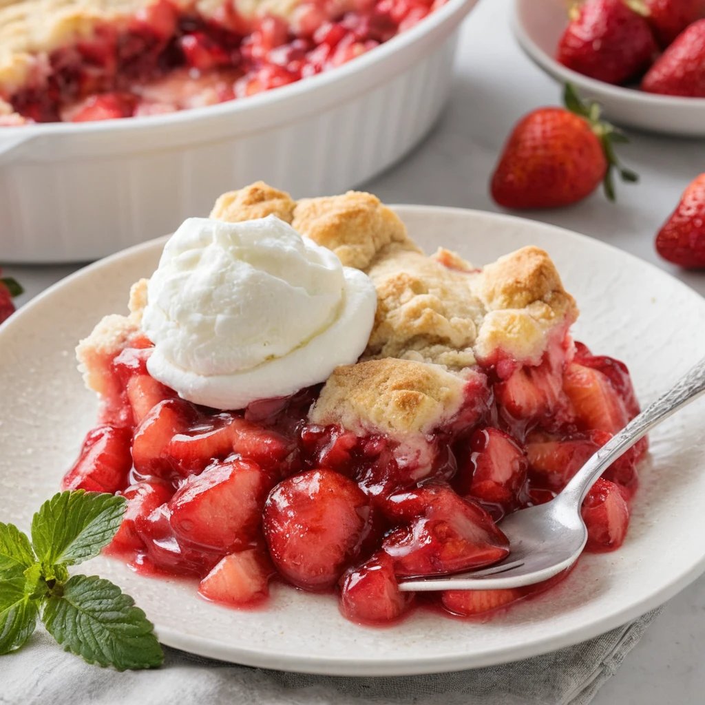 Easy strawberry cobbler Recipe
It's hard to find a person who doesn't love strawberry desserts, and this strawberry cobbler is one of the best! Just like its cousin blackberry cobbler, 
#strawberry #cobbler