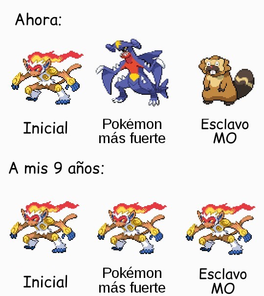 Todo entrenador Pokémon pasa por estas etapas: