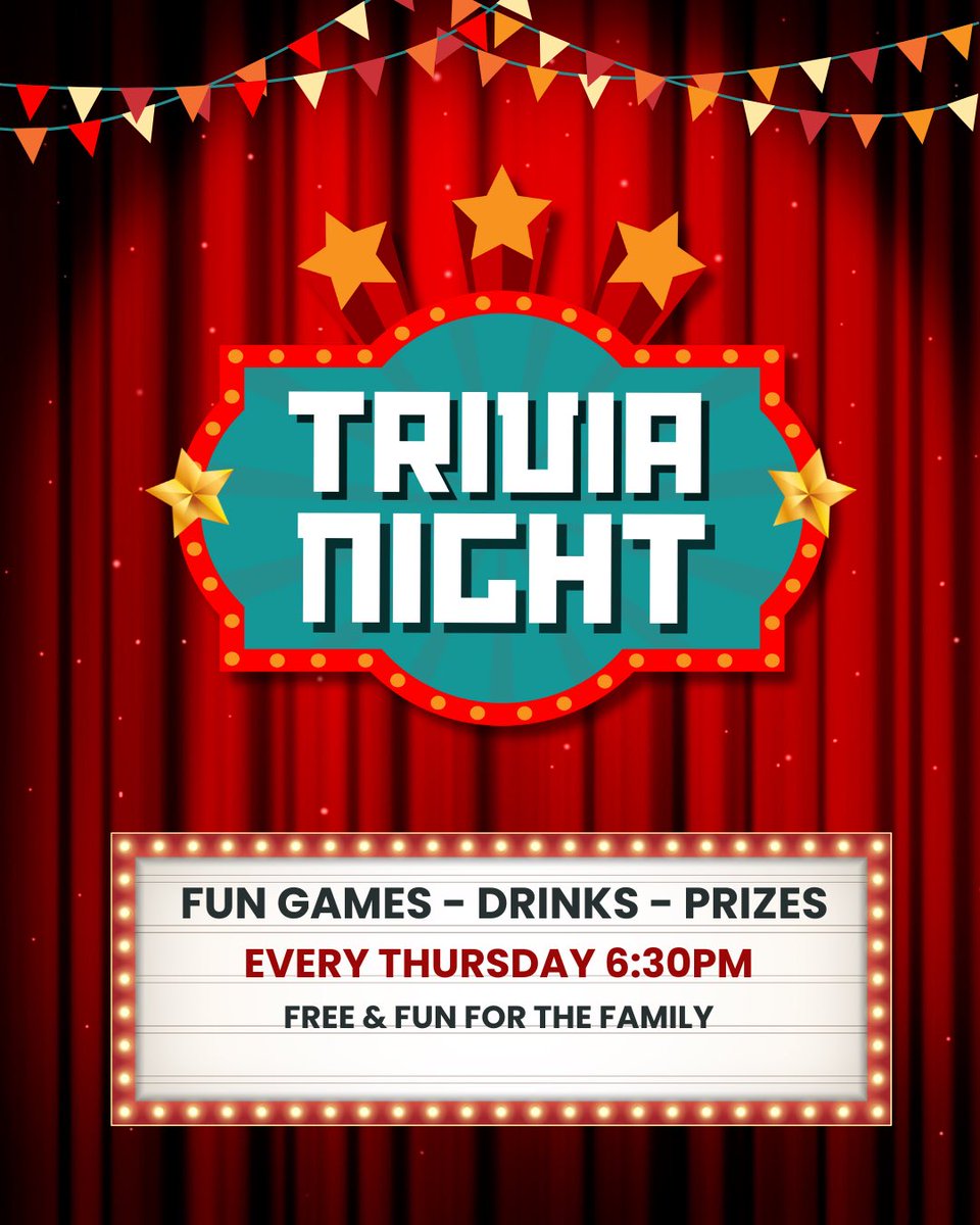 FrontyardBrew's tweet image. Free trivia every Thursday with prizes. Join us at 6:30.