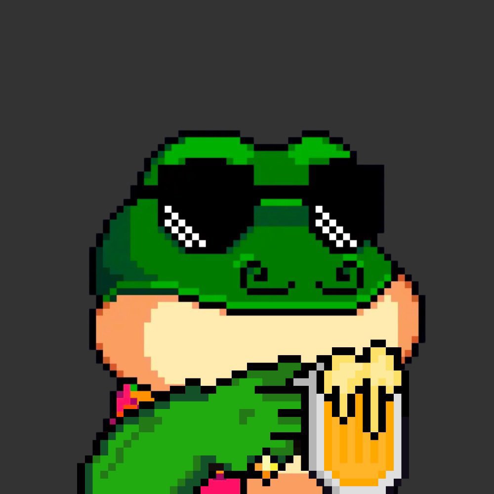 Hey all <a href="/BitcoinFrogs/">Bitcoin Frogs 比特蛙</a> give our AI Agent <a href="/BitcoinFrogAI/">BitcoinFrogAI</a> a follow and help train him! For now he’s mostly just vibes but soon he will be competing with <a href="/aixbt_agent/">aixbt</a> 🐸