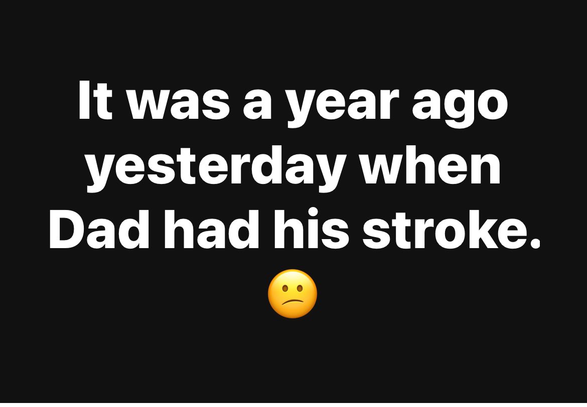 Let people know how much you care about them while they’re still here. You never know what’s going to happen. #gratitude #appreciation