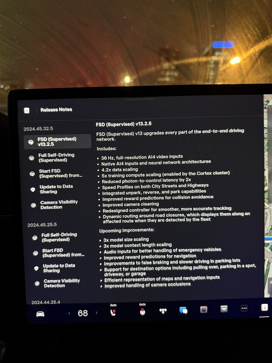 Fsd 13.2.5 출격! 코르텍스 열일하는 중