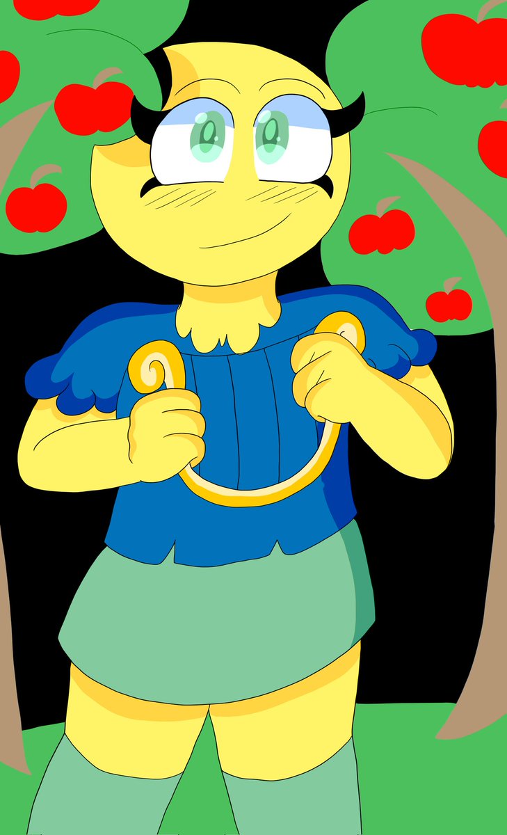AspenTree25's tweet photo. Melody the Moon 

I'm planning on doing something with this image later 😉 

#melodythemoon #AndysAppleFarm #andysapplefarmfanart #digitalart #indiegame https://t.co/biQ89MU879