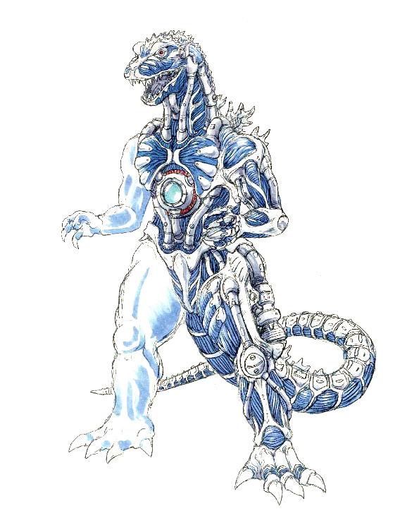 14_kaiju's tweet photo. Kiryu concept art for Godzilla Against Mechagodzilla (2002) https://t.co/QylhqH9amE