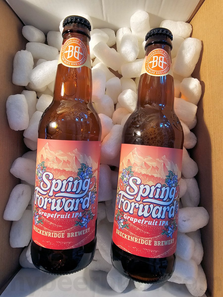mybeerbuzz's tweet photo. Mybeerbuzz. com Highlights Breckenridge Brewery Spring Forward Grapefruit IPA (Review) https://t.co/P6M3j5DfI1 @BreckBrew #CObeer #beernews #newbeer #beer #beers #craftbeer #beertwitter https://t.co/CKdY3VTq1d