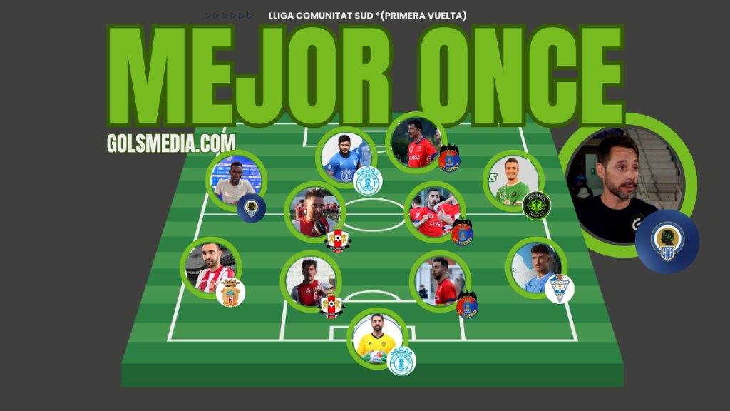 🔝El 𝐃𝐑𝐄𝐀𝐌 𝐓𝐄𝐀𝐌 de la #LligaComunitatSud (*primera vuelta de la liga 24-25)