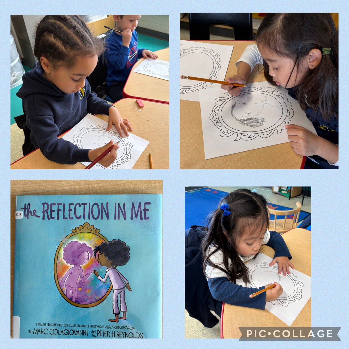 Rm102LC's tweet photo. We read this book and discussed what makes us special.  H. said, “I love myself.  I love my heart.  It loves God.” https://t.co/aPkZbKxczn