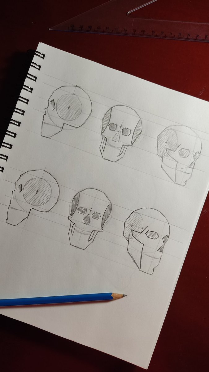 TheDannyArt's tweet photo. 📝 Práctica - Estudio rápido del Cráneo 
.
Tags:
#dnnyeldraw #thedannyart #tda #drawing #sketch #sketchbook #sketch_daily #drawstudy #skulldrawing https://t.co/Za8h1ZEw7l