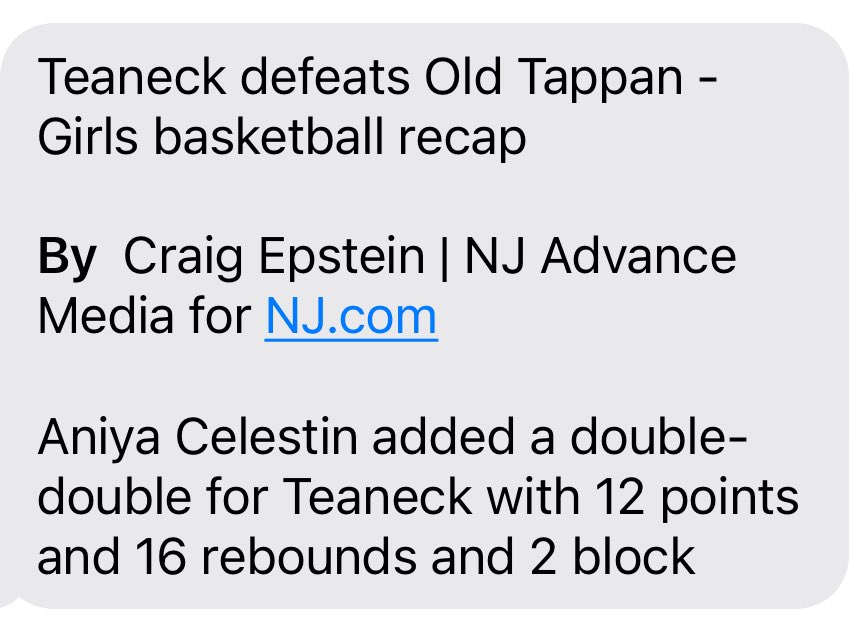 See IEXCEL player Aniya Celestin (2027) having a great start to her HS season at Teaneck HS. She is hungry to show how much she has improved