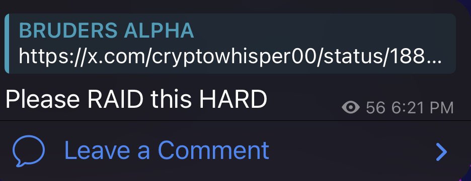 Lmao, pushing his audience to raid a Twitter post in his “ALPHA” group is craaazyyy. 

When that post clearly explains their role in $AINAL free falling. Except a few important parts were left out. 

They should just trade stocks, the blockchain never lies.