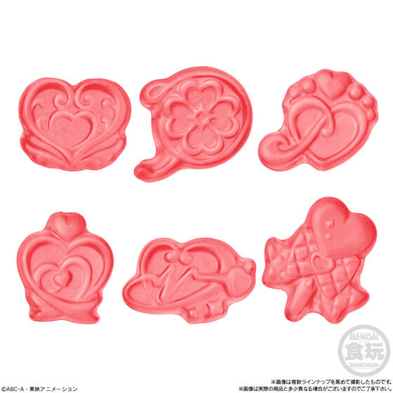goodsPrecure's tweet photo. 2025年5月発送予定

プリキュアオールスターズシークレットジュエリーチャーム２＆グミ(12個入)

チャーム1個(全21種)、グミキャンディ入り

プレミアムバンダイ
本日13時より予約開始！
https://t.co/Wt0VFGCQhc

#プリキュア https://t.co/EMmCje5OFI