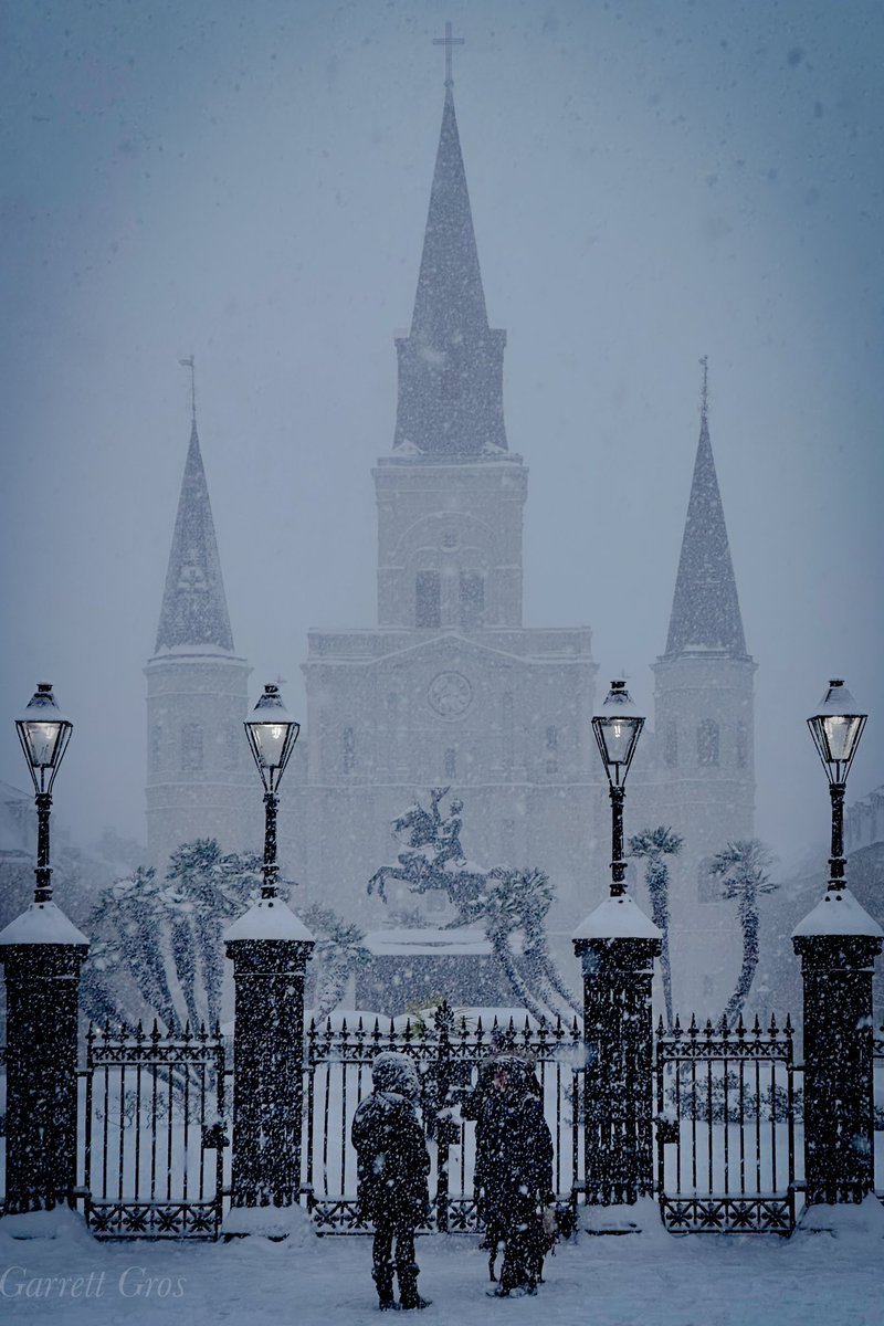 1895-&gt;2025. Took 130 years to see a big snow in New Orleans