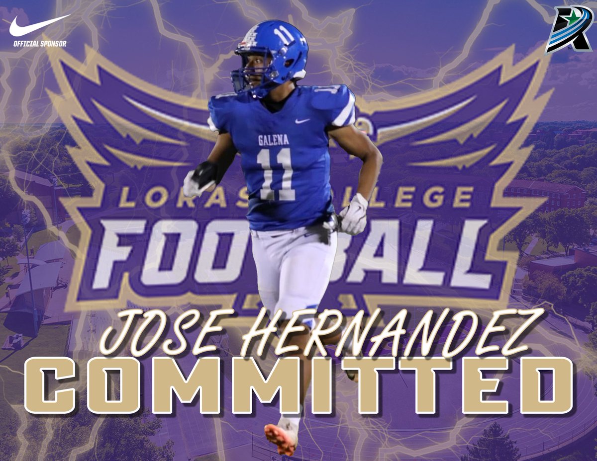 Jose Hernandez (@joseher78383677) on Twitter photo I am very excited to announce my commitment to <a href="/LorasCollegeFB/">Loras Football</a> . I would like to thank all of my friends, family, and coaches that have been along the ride with me. I am very excited for these next four years!
<a href="/CoachHLorasFB/">Steve Helminiak</a> <a href="/CoachJPWR/">Coach Powers</a> <a href="/CoachGBower/">Greg Bower</a> <a href="/lorascollege/">Loras College</a> <a href="/NUICFootball/">NUIC Football</a> I am very excited to announce my commitment to <a href="/LorasCollegeFB/">Loras Football</a> . I would like to thank all of my friends, family, and coaches that have been along the ride with me. I am very excited for these next four years!
<a href="/CoachHLorasFB/">Steve Helminiak</a> <a href="/CoachJPWR/">Coach Powers</a> <a href="/CoachGBower/">Greg Bower</a> <a href="/lorascollege/">Loras College</a> <a href="/NUICFootball/">NUIC Football</a>