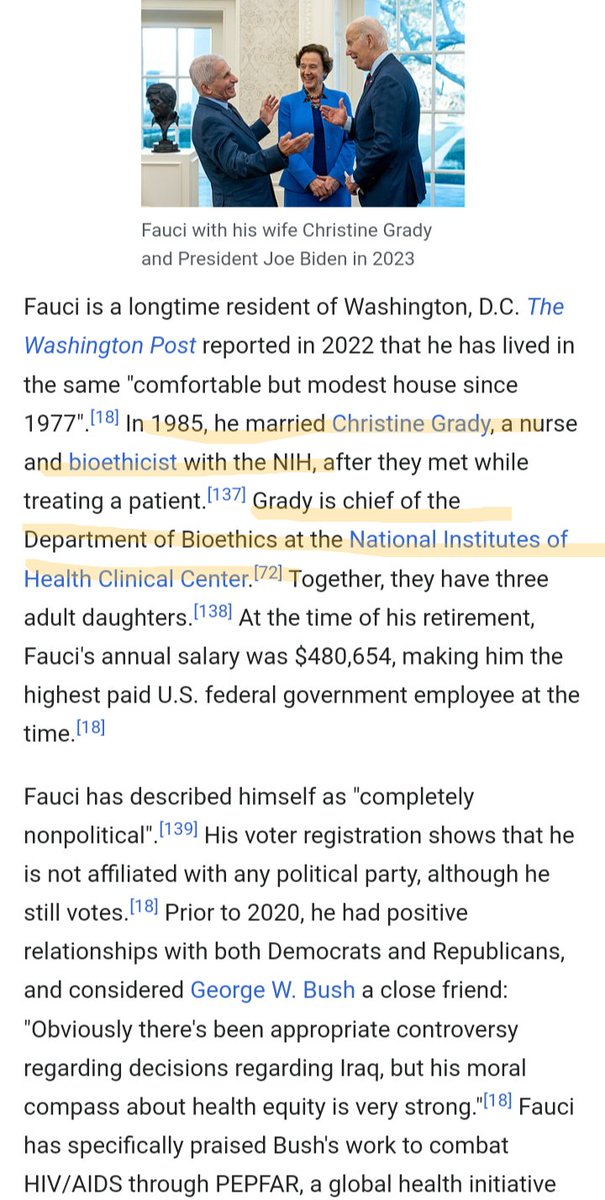 MaraTime17's tweet photo. @nickveniamin Only if he agrees to take Christine Grady with him too! A #Twofer #DefundTheNIH #NIHClinicalResearch #GainOfFunctionResearch #CrimesAgainstHumanity https://t.co/lEwjyNe7rH