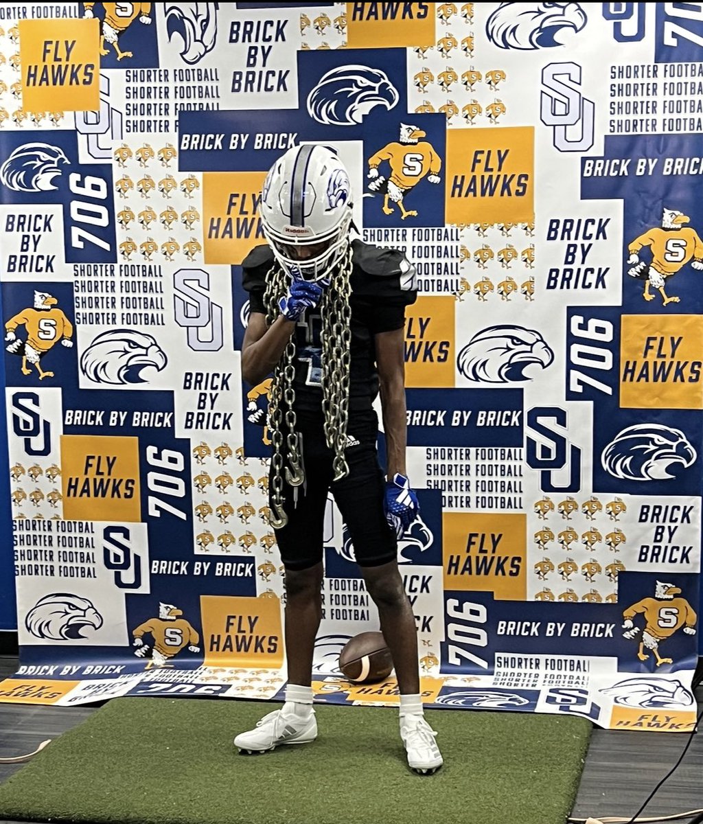 williams_davien's tweet photo. Had a great time on my official visit to @Shorter_FB! Thank you to the coaches at shorter for an amazing day! @CoachZachBrooks @coachmorrison58 @CavalierCombine @CAVSATHLETICS_ @CoachTurner478 @WalkHeavy478 @dex5will https://t.co/7A8VhzKVOH