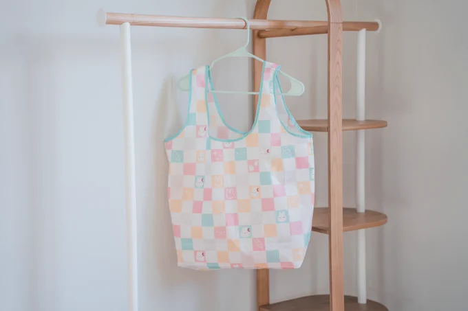 Good afternoonI just got these new bun foldable eco bags in! 