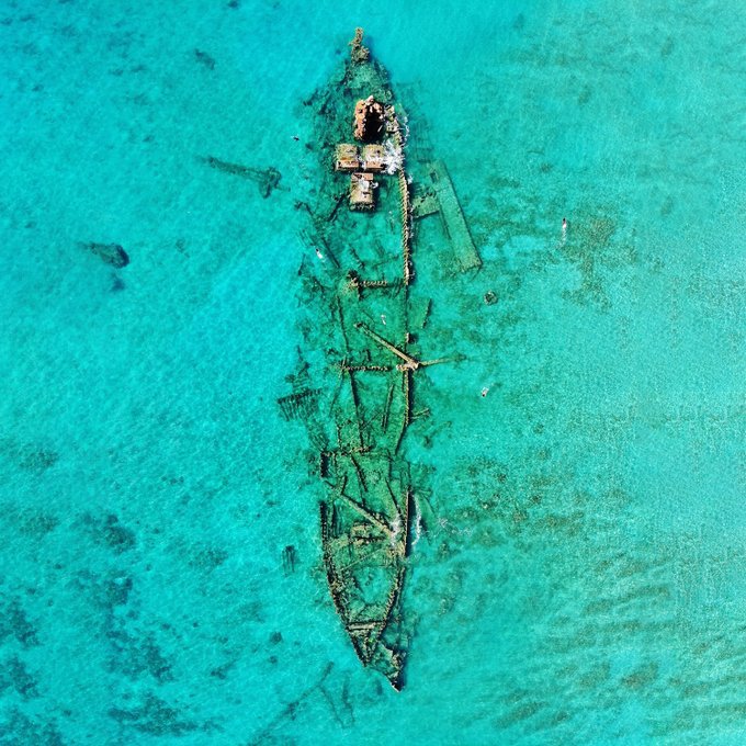 钓鱼佬偶然发现水下大墓，他该如何做？
标准答案：
🔵不要触碰其中的任何物品
🔵更不要带走任何物品
🔵及时向有关部门报告

保护 #水下文化遗产，保护人类共同记忆的见证➡️unesco.org/zh/underwater-…