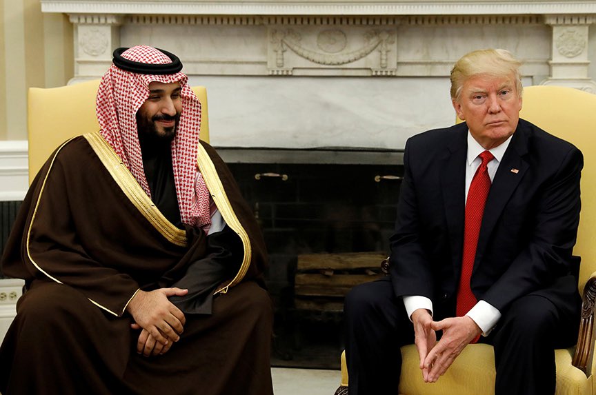 BREAKING: The Saudi Crown Prince has informed President Trump that Saudi Arabia plans to increase its investments and trade with the United States by at least $600B over the next four years.

Between this &amp; the $500B in AI-capex investments from Stargate that was announced