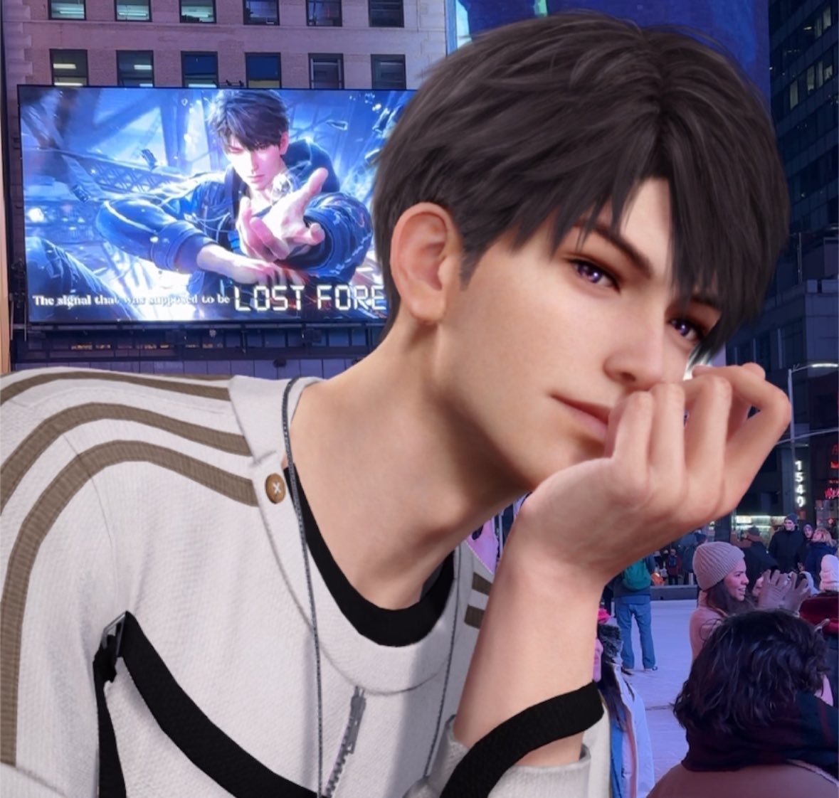 Phie_Diamond's tweet photo. Love and Deepspace: Version 3.0 Homecoming Wings - Caleb (Times Square billboard by @Lads_fanevents - 1.22.25)
Caleb saw his ad too ๐คญ๐
#lads #ladscaleb #ladstwt #LoveandDeepspace #caleb #calebishome #calebhomecoming https://t.co/I24wjY6mrF
