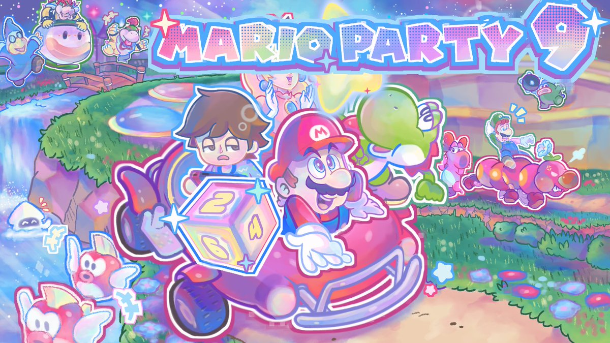 marksrecroom's tweet photo. 🚨NEW VIDEO!!🚨

Have you ever wanted to watch a fringe insane person analyze Mario Party 9 in far too much detail? Well, if you do, my feature-length Mario Party 9 retrospective is available RIGHT NOW!!

youtube -> marksrecroom
(Link below) https://t.co/gXZnesK7RI