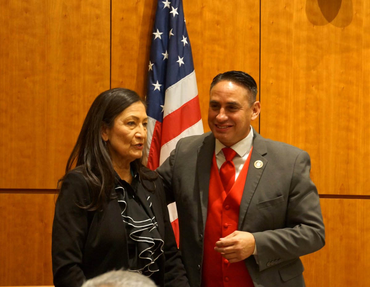 LtGovMorales's tweet photo. Honored to preside in the Senate for the opening of the 60-day meeting of the legislature in Santa Fe.  @GovMLG laid out a strong set of priorities for the 2025 legislative session in her State of the State address. We’ll keep working hard to improve the quality of life for NM! https://t.co/yN8fAwYtIc