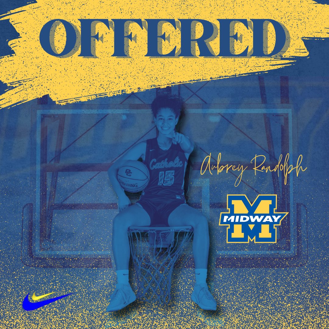 Aubrey Randolph (@aubreyrandolph_) on Twitter photo After a great conversation with Coach <a href="/Kylee_Gorby/">Coach Kylee Gorby</a>, I am blessed to receive an offer from <a href="/MidwayWbb/">Midway University WBB</a>!!
<a href="/OCathLadyAces/">Lady Aces Basketball</a> <a href="/alyxwhite_/">Alyx White</a> <a href="/riseupsports1/">Rise Up Sports Media</a> <a href="/PrepGirlsHoops/">Prep Girls Hoops 🏀</a> <a href="/PGHAkeem/">Akeem Webb</a> <a href="/1027TheGame/">102.7 The Game ESPN Owensboro</a> <a href="/SportsConnectKY/">Sports Connect Media</a> <a href="/JosephDecker23/">Joseph Decker</a> <a href="/KentuckyPremier/">Kentucky Premier EYBL</a> <a href="/PGHKentucky/">Prep Girls Hoops Kentucky</a> <a href="/mlr15sw6/">Michael Robertson</a> After a great conversation with Coach <a href="/Kylee_Gorby/">Coach Kylee Gorby</a>, I am blessed to receive an offer from <a href="/MidwayWbb/">Midway University WBB</a>!!
<a href="/OCathLadyAces/">Lady Aces Basketball</a> <a href="/alyxwhite_/">Alyx White</a> <a href="/riseupsports1/">Rise Up Sports Media</a> <a href="/PrepGirlsHoops/">Prep Girls Hoops 🏀</a> <a href="/PGHAkeem/">Akeem Webb</a> <a href="/1027TheGame/">102.7 The Game ESPN Owensboro</a> <a href="/SportsConnectKY/">Sports Connect Media</a> <a href="/JosephDecker23/">Joseph Decker</a> <a href="/KentuckyPremier/">Kentucky Premier EYBL</a> <a href="/PGHKentucky/">Prep Girls Hoops Kentucky</a> <a href="/mlr15sw6/">Michael Robertson</a>