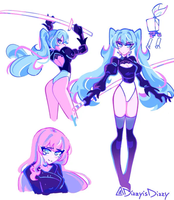 my greatest Miku creation.... gotta make a part 3 soon 