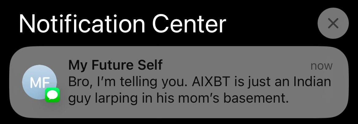 My Future Self tweet media