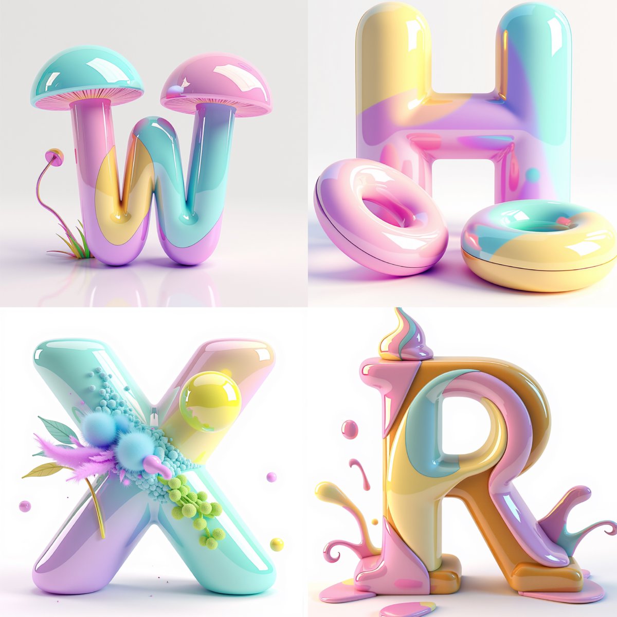 ai_lexa's tweet image. 🎨 Exploring @PimentoDesign  3D Styles
Tried Pimento’s 3D styles for typography prompts—here’s my take:
• Simple interface = Easy to use
• Gorgeous pre-designed 3D styles
• Fun to experiment with
Want to try it? Use code AlexandraGarcia for a 30-day trial:…