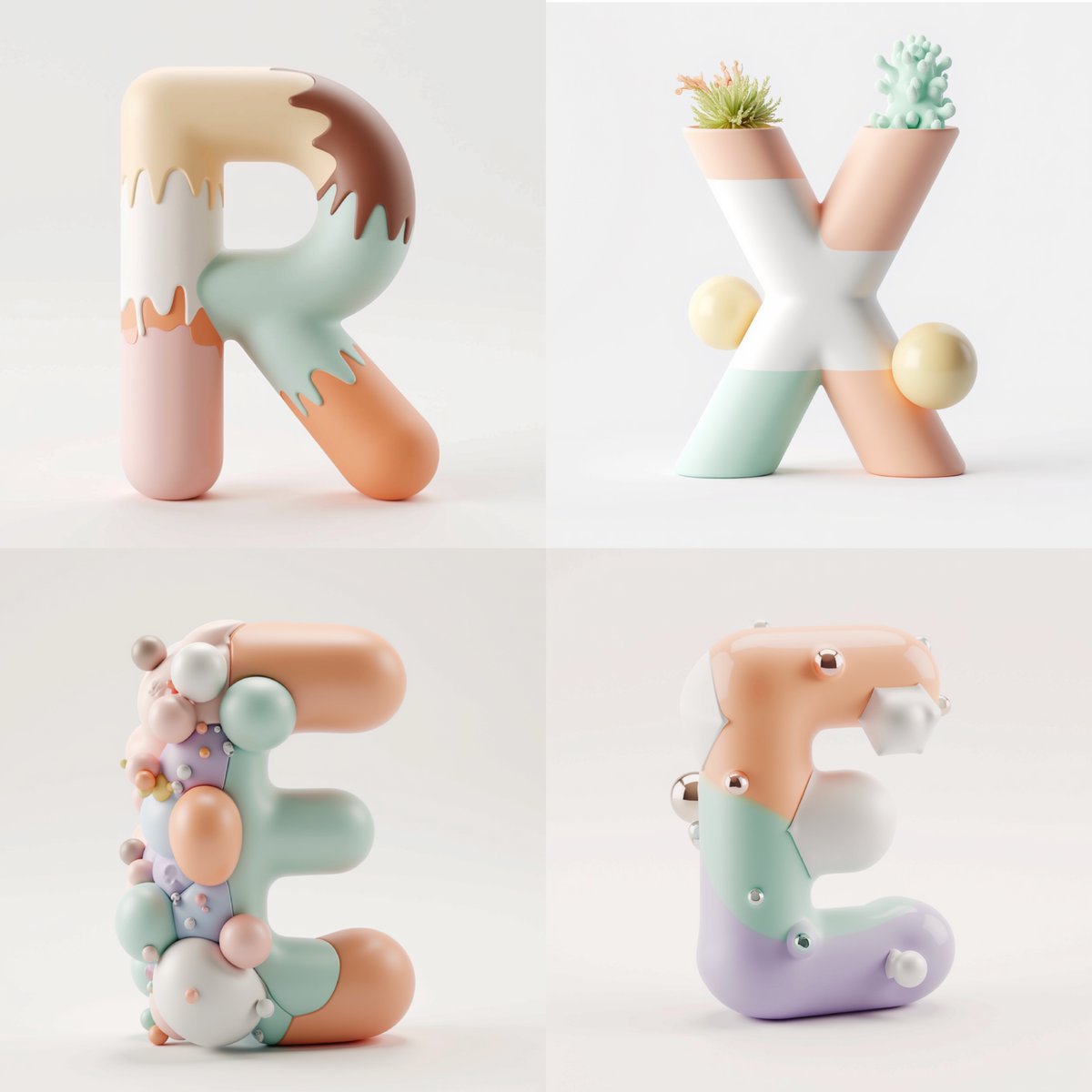 ai_lexa's tweet image. 🎨 Exploring @PimentoDesign  3D Styles
Tried Pimento’s 3D styles for typography prompts—here’s my take:
• Simple interface = Easy to use
• Gorgeous pre-designed 3D styles
• Fun to experiment with
Want to try it? Use code AlexandraGarcia for a 30-day trial:…