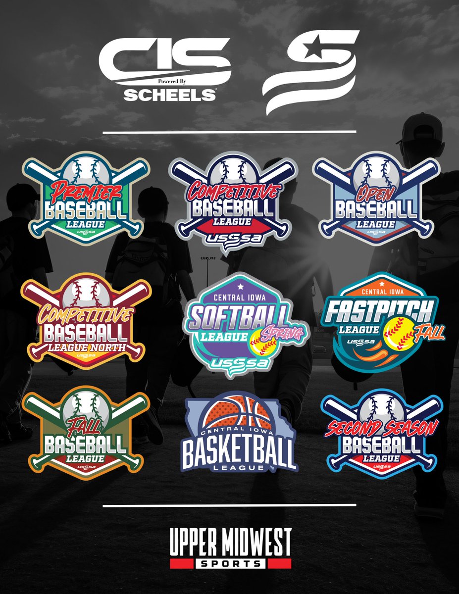 CIS and Iowa USSSA are proud to announce the acquisition of Leagues of Iowa &amp; Upper Midwest Sports.

CIS / IA USSSA will be organizing &amp; hosting the central Iowa USSSA BB and FP leagues, as well as offering High School aged events for baseball. 

centraliowasports.com/leagues/